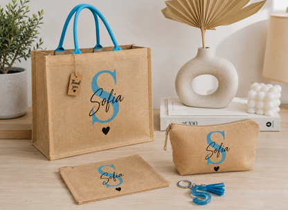 Pochette in Juta Personalizzata