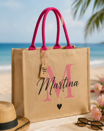 Borsa in Juta Personalizzata