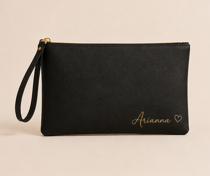 Pochette Personalizzato in Ecopelle Saffiano
