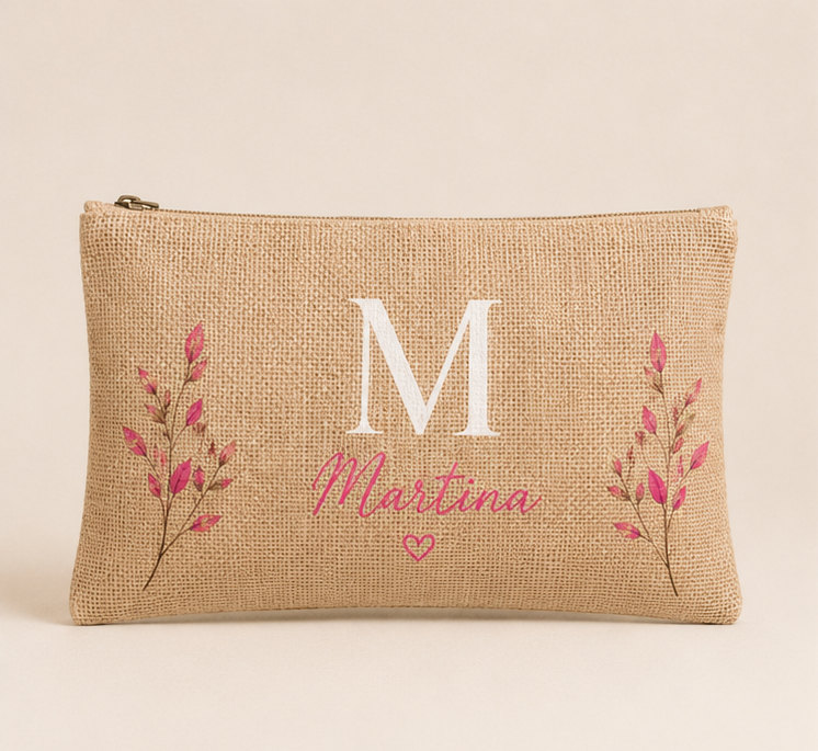 Pochette in Juta Personalizzata