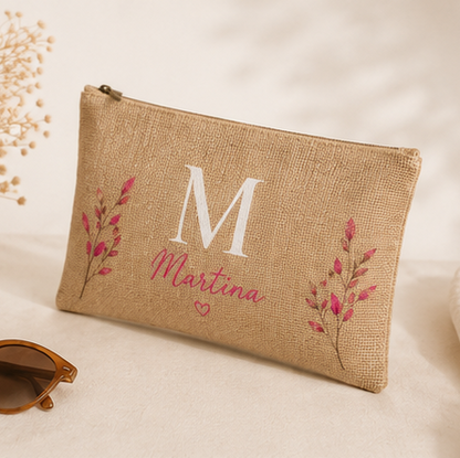 Pochette in Juta Personalizzata
