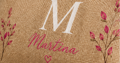 Pochette in Juta Personalizzata