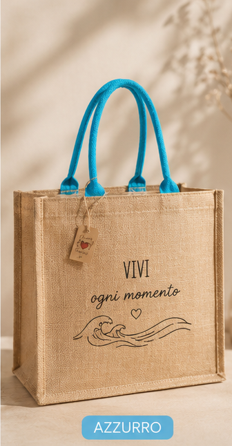 Borsa in Juta Personalizzata