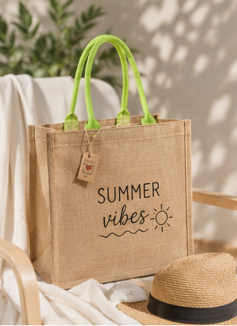 Borsa in Juta Personalizzata