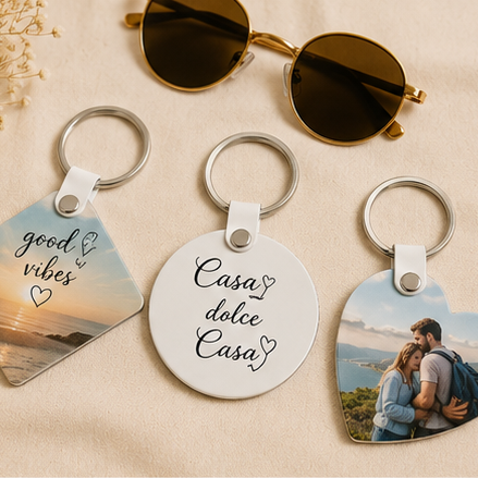 Portachiavi Personalizzato con Foto