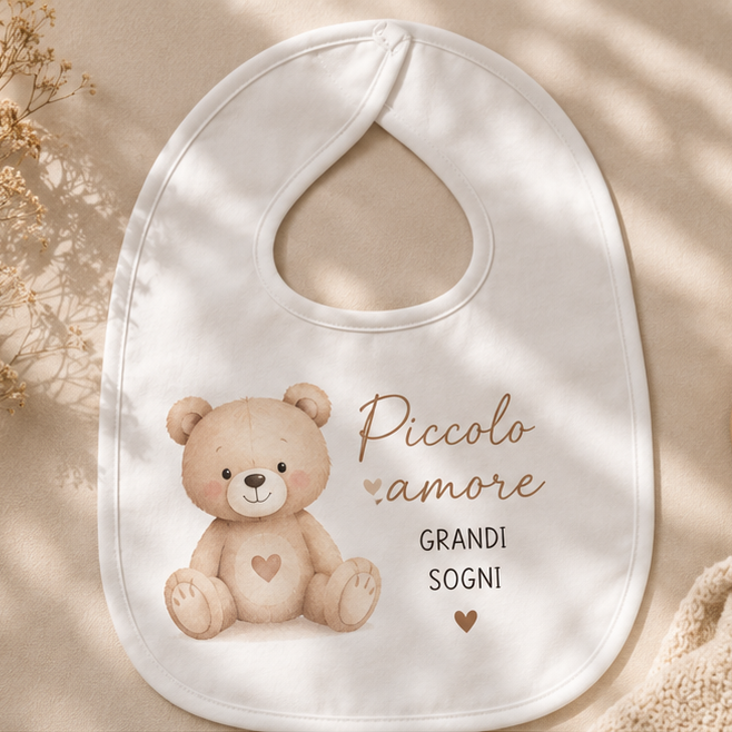 Bavagliolo Personalizzato per Neonato