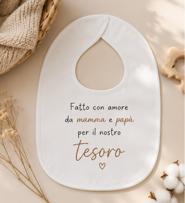 Bavagliolo Personalizzato per Neonato