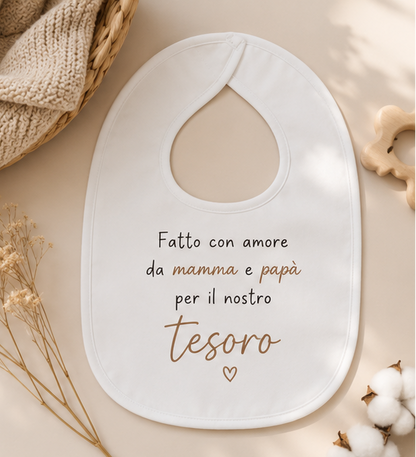 Bavagliolo Personalizzato per Neonato